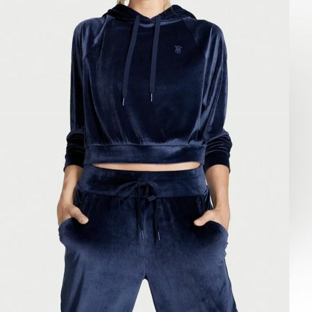 Victoria's Secret Navy Blue Pants & Hoodie